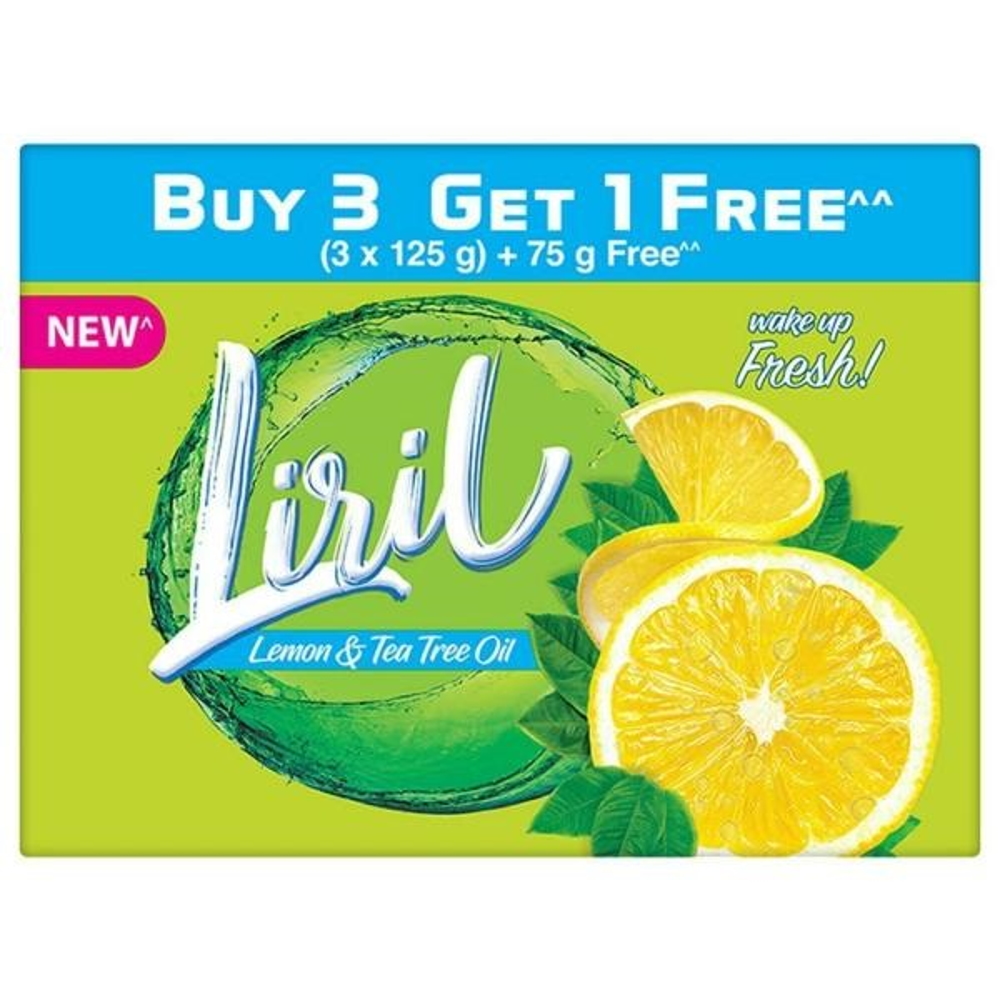 Liril Lemon & Tea Tree Oil Soap